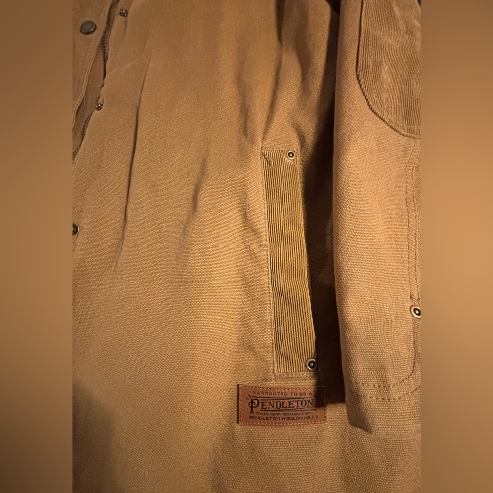 Pendleton Women's Marias Canvas Cord Trim Parka (NWT) - Picture 14 of 15